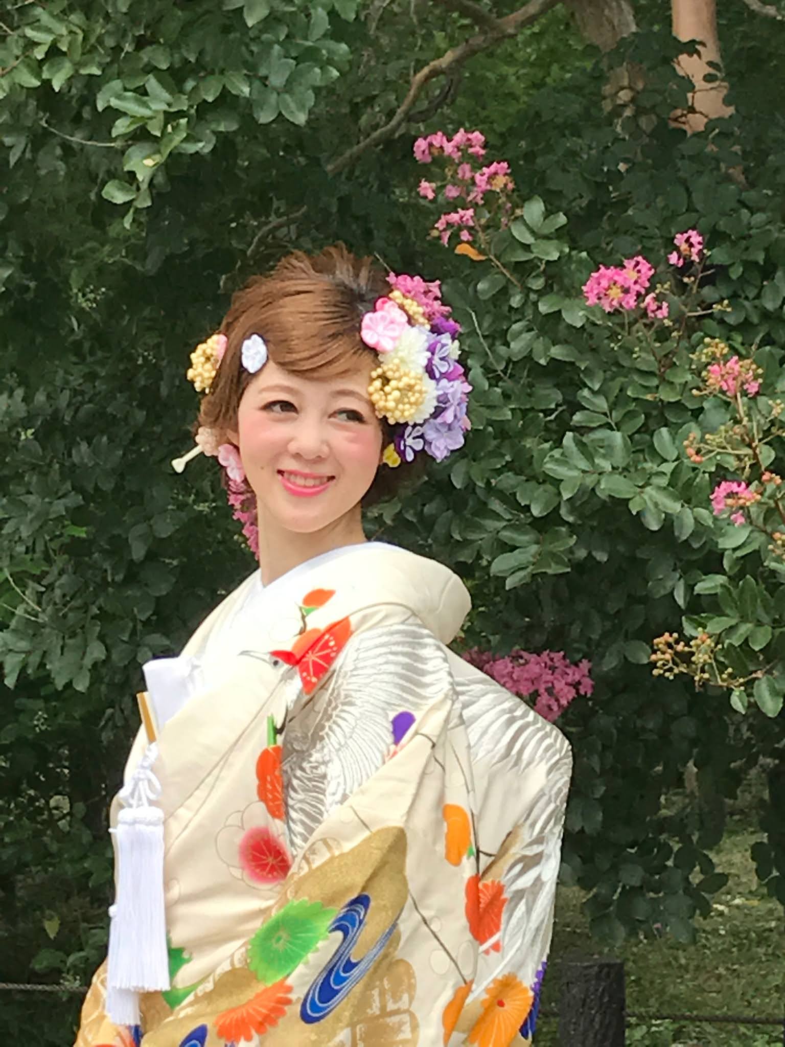 姫川ユキエ - 伝統的和装ポートレート
